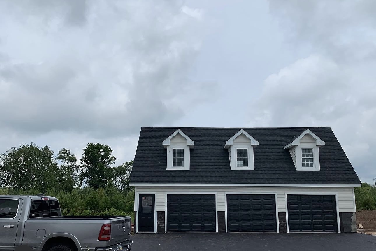 Garage project in Pipersville, PA —